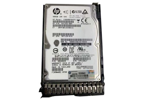 HP 900GB SAS 10K SFF HDD