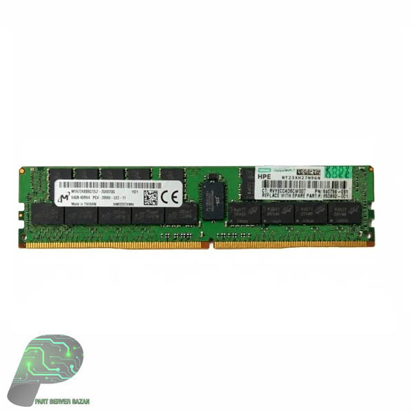 رم سرور اچ پی HPE 64GB Quad Rank x4 DDR4-2666 رم سرور اچ پی HPE 64GB Quad Rank x4 DDR4-2666